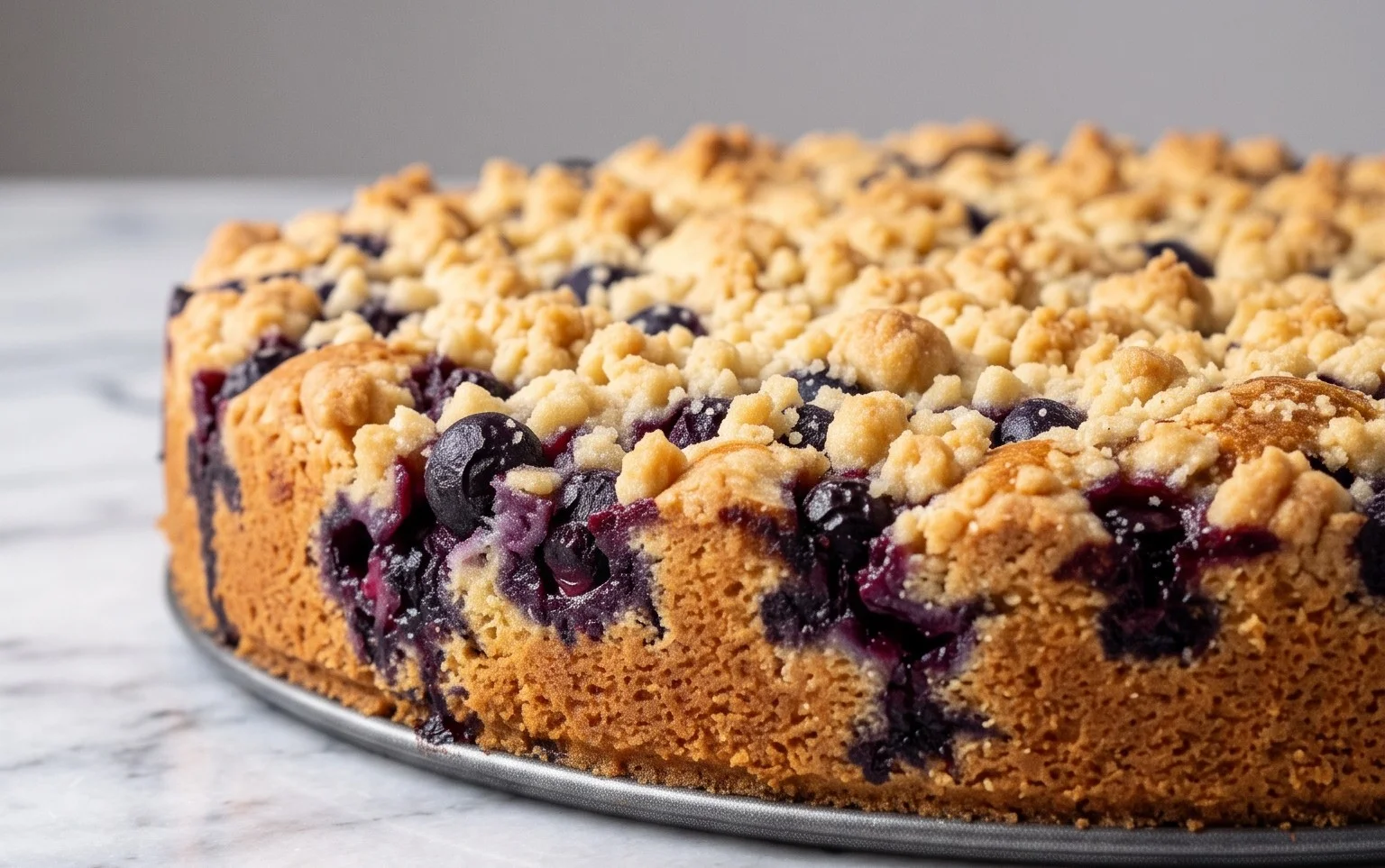 Omas Heidelbeerkuchen: Sommerlicher Genuss mit Streuseln
